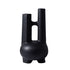 SOGA Ornament Modern Geometric Vase Minimalist Double Tube Abstract Sculpture for Home Décor Décor