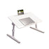 SOGA 60X40cm White Small Laptop Bed Portable Foldable Study Table Adjustable Adjustable