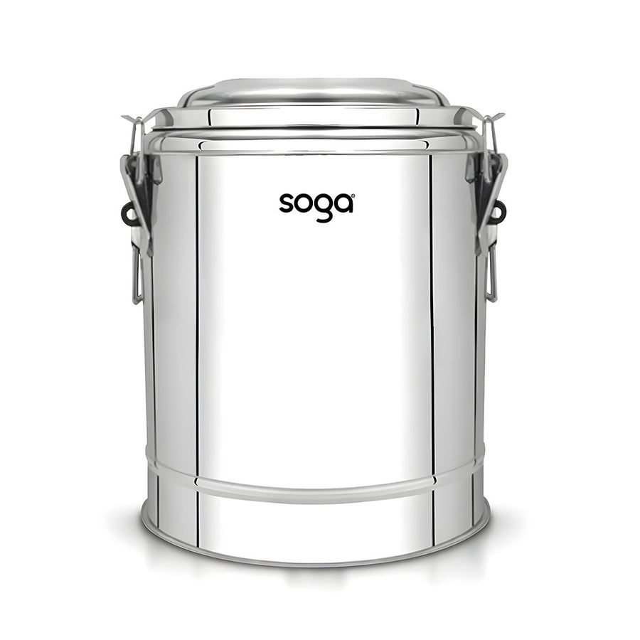 SOGA 50L Stainless Steel Insulated Stock Pot Hot & Cold Beverage Container