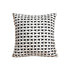 SOGA 50cm Black & White Pattern Throw Pillow Thick Comfort Pro Polyester Fiber Cotton for Home Decor