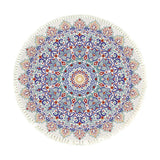SOGA 120cm Mandala Area Rug for Living Room Lounge, Bedroom, Anti-slip Doormat, Home Decor Decor
