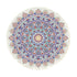 SOGA 120cm Mandala Area Rug for Living Room Lounge, Bedroom, Anti-slip Doormat, Home Decor Decor