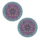 SOGA 2X 120cm Mandala Area Rug for Living Room Lounge, Bedroom, Anti-slip Doormat, Home Decor Decor Decor
