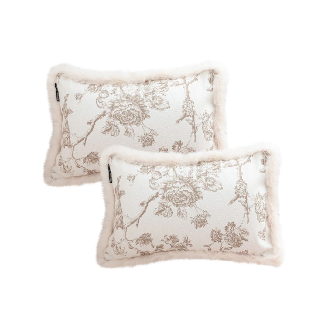 SOGA 2X 35CM Light luxury Retro Pillow French Style Cover Case Cushion Throw Pillow