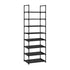 SOGA 8 Tier Shoe Storage Shelf Space-Saving Caddy Rack Organiser with Handle