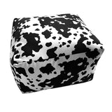 SOGA 55x35cm Squared Soft Pouffe Seat Cushion Elegant Home Accent Décor Stylish Footstool Footstool