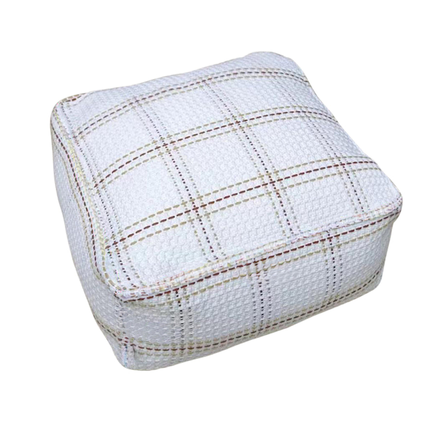 SOGA 50cm Pouf Soft Polyester cotton Pillow with EPP Particle Insert, Home Decor