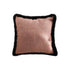 SOGA 50cm Mid-century Style Raised Embroidery Texture Edged Square Throw Pillow