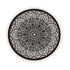 SOGA 120cm Mandala Modern Ethnic Tassel Print Anti-slip Doormat, Home Decor Decor