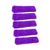 SOGA 5X 90x22 Purple Microfiber Flat Mop Floor Cleaning Pads Rotating Dust Remover