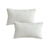 SOGA 2X 35cm Lumbar Pillow Embroidered Decorative Linen Cover Stitch Story Throw Pillow