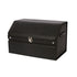 SOGA 56cm Leather Car Boot Collapsible Foldable Trunk Cargo Organizer Portable Storage Box with Lock Black