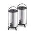 SOGA 2X 8L Portable Insulated Cold/Heat Coffee Tea Beer Barrel Brew Pot With Dispenser