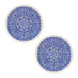 SOGA 2X 120cm Mandala Round Tapestry Indian Area Rug for Living Room Lounge, Anti-slip Doormat, Home Decor