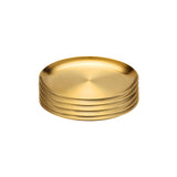 SOGA 14cm Premium Gold Grilling Plate  Durable, Heat Resistant Perfect for BBQs and Outdoor Cooking Kitchen Essential