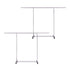 SOGA 2X  240cm Stainless Steel Floor-Standing Clothes Rack - Durable and Space-Saving Laundry Organizer