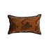 SOGA 30cm Throw Pillow Dark Brown Leopard Lumbar Decorative Cushion for Living Room
