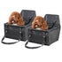 SOGA 2X Waterproof Pet Booster Car Seat Breathable Mesh Safety Travel Portable Dog Carrier Bag