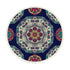 SOGA 90cm Round Rug Bohemian Circle Area Rug with Bohemian Geometric Pattern, Anti-slip Doormat, Home Decor