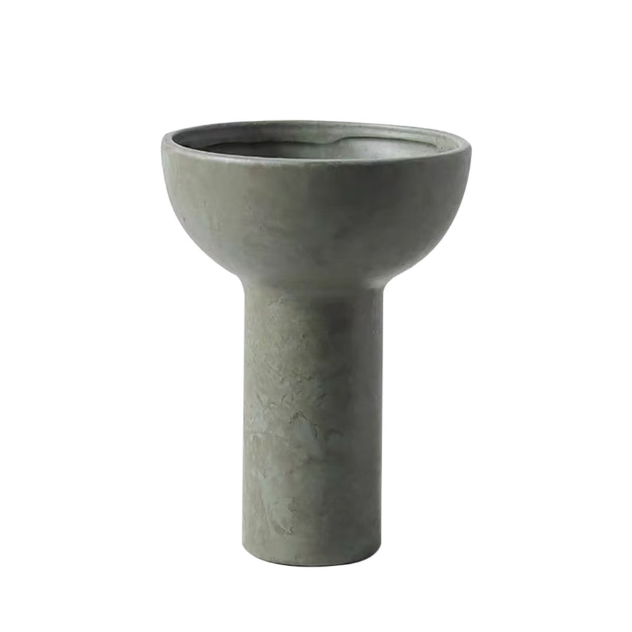 SOGA 15x19.5cm Ornament Minimalist Nordic Versatile Ceramic Vase Modern Luxury Decorative for Home Decor