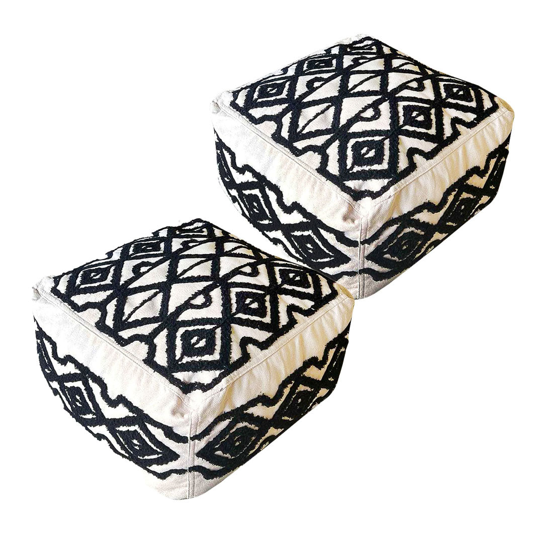 SOGA 2X 50cm Premium Polyester Fiber Cushion with EPP Particle Insert for Enhanced Comfort Comfort