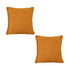 SOGA 2X 50cm Throw Pillow Mustard Wabi Sabi Arches Indoor and Outdoor Kavka for Home Decor