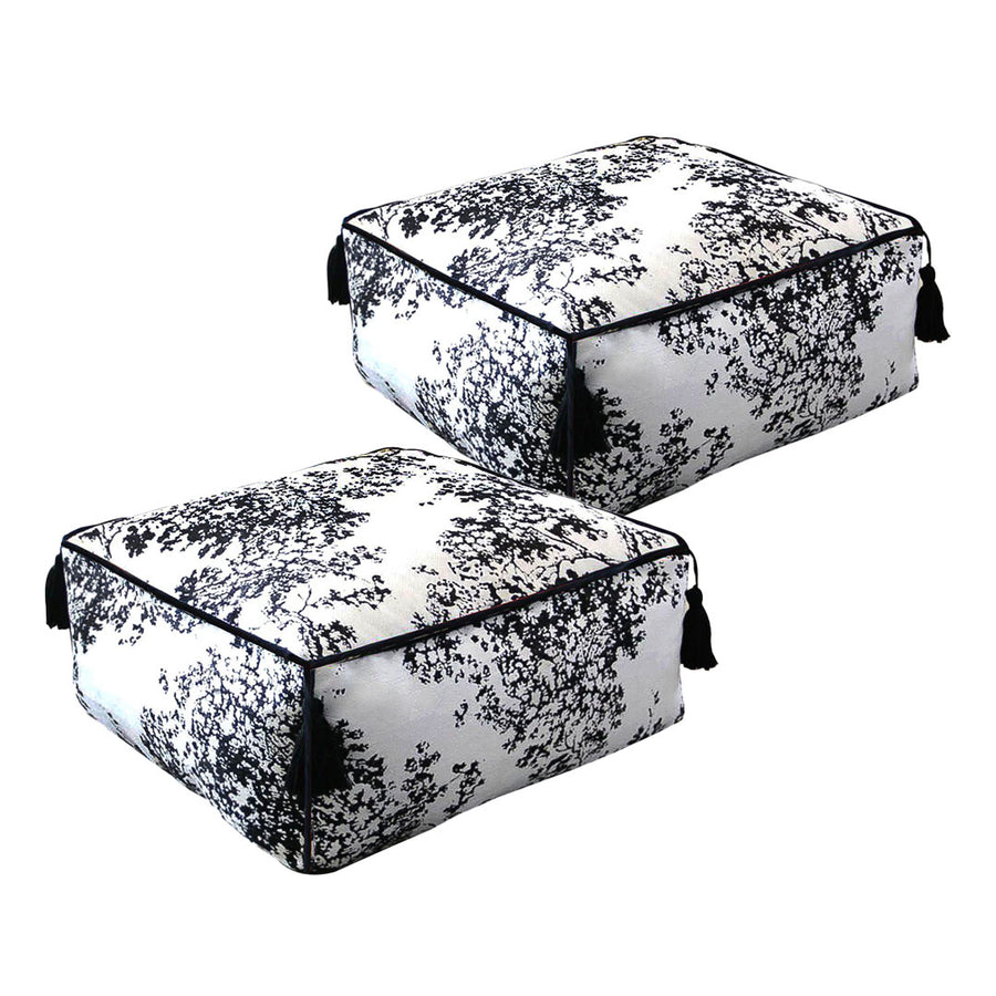 SOGA 2X 50cm Premium Polyester Fiber Cushion with EPP Particle Insert, Home Decor