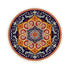 SOGA 90cm Round Mandala Ethnic Style Round Carpet, Anti-slip Doormat, Home Decor