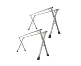 SOGA 2X  2m Portable Standing Clothes Drying Rack Foldable Space-Saving Laundry Holder Indoor Outdoor