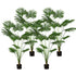 SOGA 4X 180cm Artificial Natural Green Fan Palm Tree Fake Tropical Indoor Plant Home Office Decor