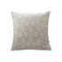 SOGA 50cmThrow Pillow White and Beige Geometric Pattern Accent for Home Decor
