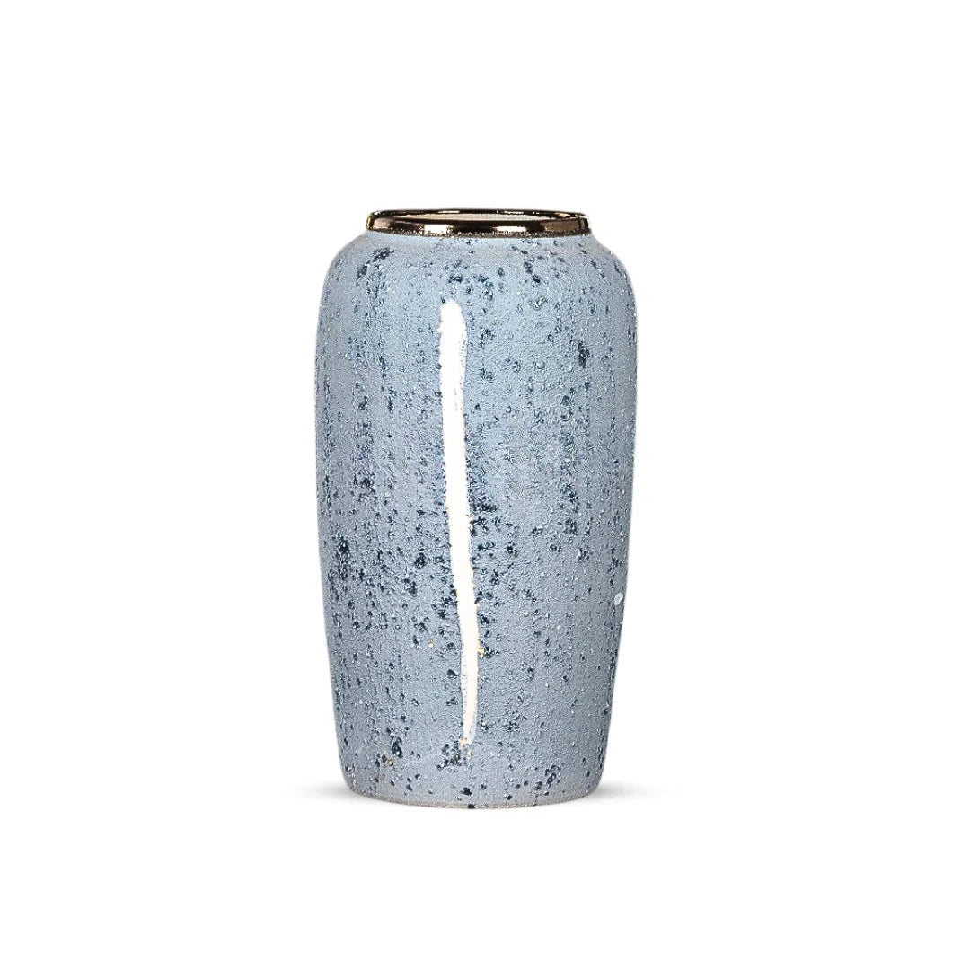 SOGA 35x17cm Grey Large Ceramic Flower Vase Elegant Living Room Home Decor