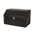 SOGA 56cm Leather Car Boot Collapsible Foldable Trunk Cargo Organizer Portable Storage Box with Lock Black