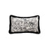 SOGA 35cm Elegant Decorative Luxury Victorian Rose French Embroidery Throw Pillow