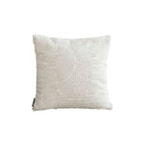 SOGA 50cm Gray Pillow Basic Square Stylish Geometric Plush Solid Decorative Covers Throw Pillow