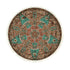 SOGA 90cm Mandala Round Area Thick Anti-slip Doormat, Home Decor