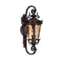 Vintage Lantern 70cm Aluminum & Glass Wall Light Classic Lantern Design Elegant Outdoor Antique Inspired Wall Lamp