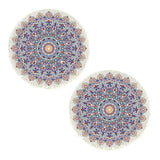 SOGA 2X 120cm Mandala Area Rug for Living Room Lounge, Bedroom, Anti-slip Doormat, Home Decor Decor
