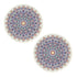SOGA 2X 120cm Mandala Area Rug for Living Room Lounge, Bedroom, Anti-slip Doormat, Home Decor Decor