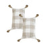 SOGA 2X 35CM Pillow Lumbar Cover Decorative Plaid Farmhouse Cushion Throw Pillow