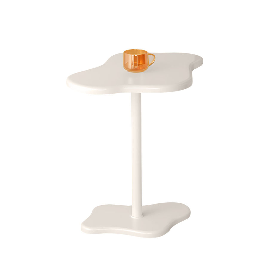 SOGA 42x28cm White Minimalist Cloud Shaped Table Durable Stylish Accent for Home D?cor