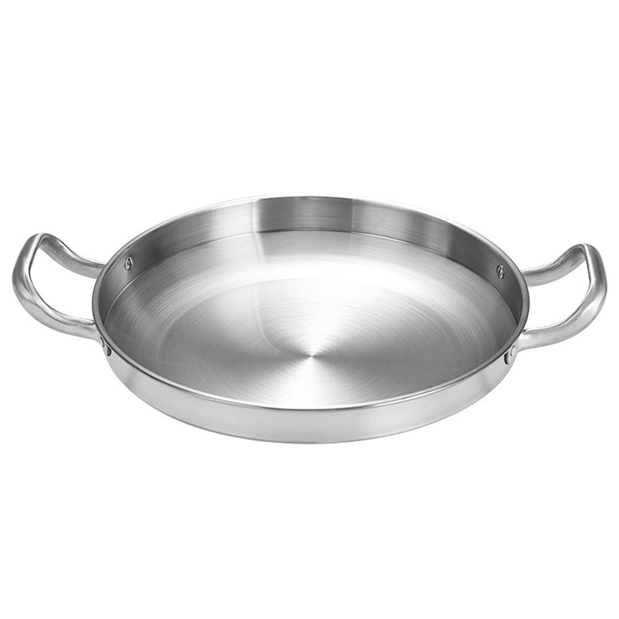 Soga 24cm Dry Pot with Natural Color 201 Material Constructed from Stainless Steel Kitchen essential