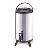 SOGA 12L Portable Insulated Cold/Heat Coffee Tea Beer Barrel Brew Pot With Dispenser