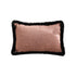 SOGA 35cm Mid-century Style Raised Embroidery Texture Edged Lumbar Throw  Pillow