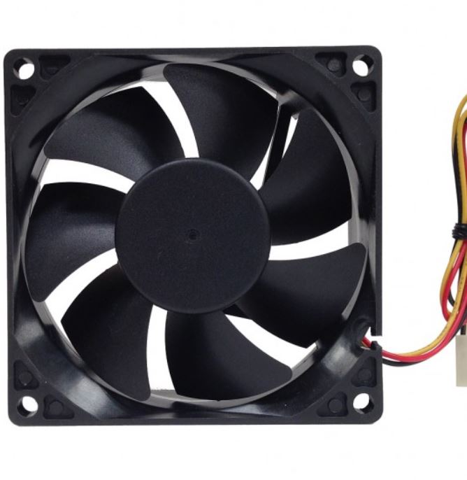(LS)Aywun 80mm TFX Silent PSU Fan -  Fan only no Screw for Aywun SQ05 TFX PSU 2500rpm. Mini 2Pin Connector.
