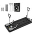 Everfit Pilates Board Foldable Reformer Multi Functional Exercise Trainer Black