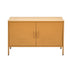 Artiss Buffet Sideboard Metal Cabinet - BASE Yellow