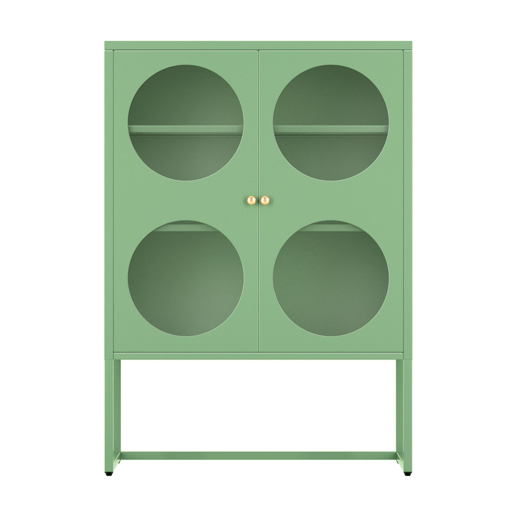 Artiss Buffet Sideboard Metal Cabinet - ELLA Green