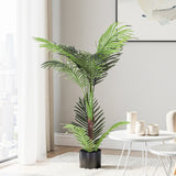 Artiss 100cm Artificial Palm Tree Faux Trees Indoor Decor Artificial Plants Lifelike Plant