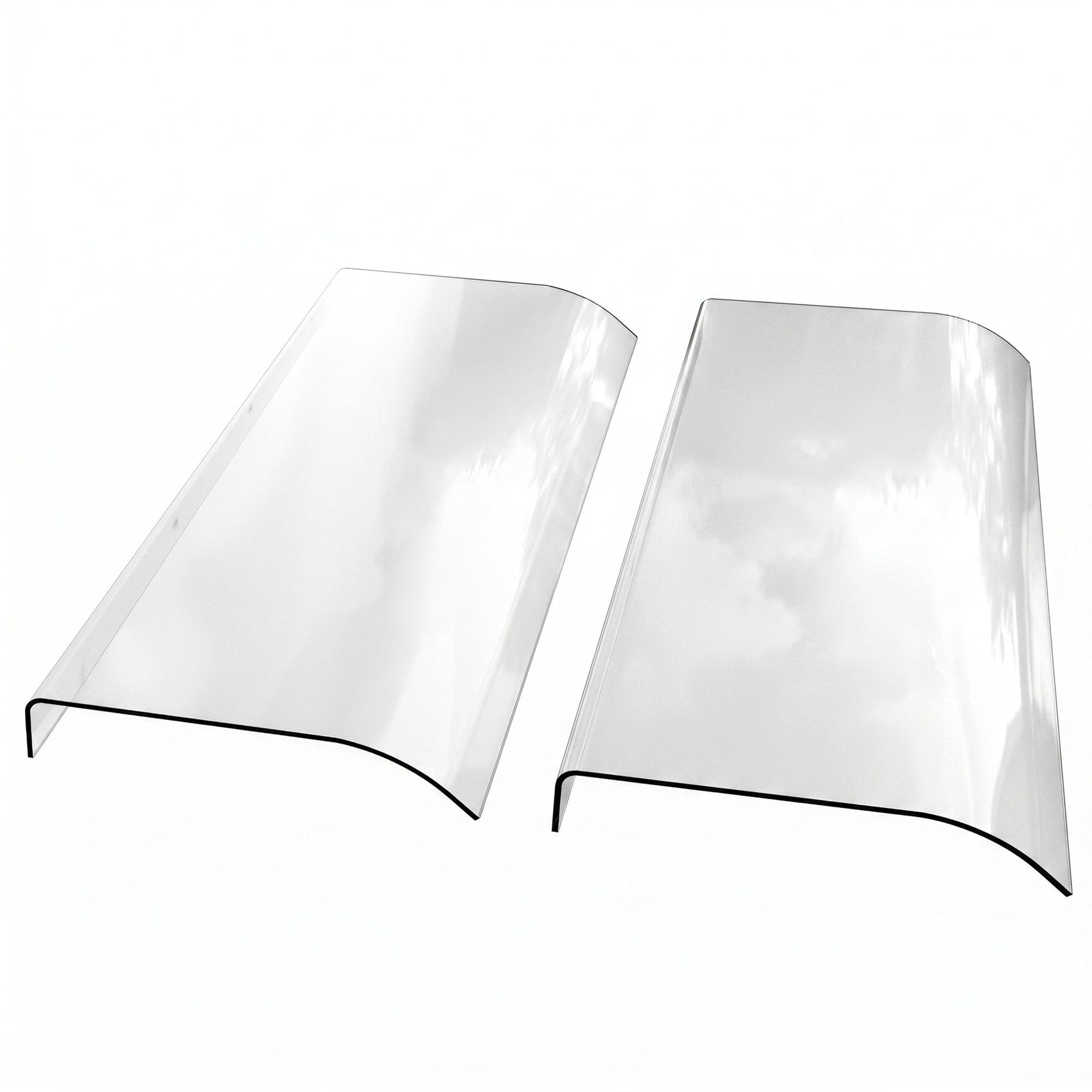 Instahut Window Door Awning 0.4mx2m Transparent
